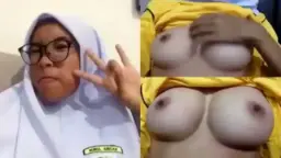 Montoknya Gadis Belia Berjilbab