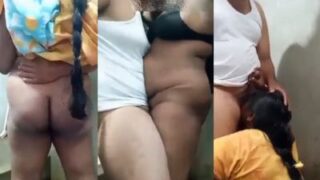 Wanita Telugu Menggoda, Hisap Kontol Lalu Nikmati Seks Berdiri Yang Panas