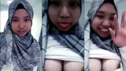 Gadis Berjilbab Toge Menggoda Dengan Paptt