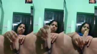 Viral Bokep Cewek India Selatan Mainin Lobak Sambil Crot Sendiri.