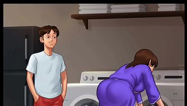 Malam Musim Panas Rahasia [v21.0.0] | Ibu Tiri Diam-diam Ngintipin (18+) | Novel Visual Dewasa Aduh Bikin Mupeng