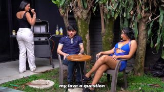 Diam, Jangan Berisik! – Ibu Tiri Ngewe Pacar Anak Perempuannya Diam-diam – Kontol Besar Jackson & Lina Henao