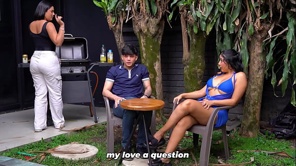 Diam, Jangan Berisik! – Ibu Tiri Ngewe Pacar Anak Perempuannya Diam-diam – Kontol Besar Jackson & Lina Henao