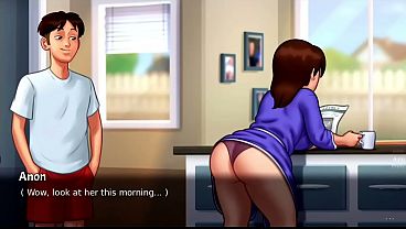 Ibu Tiri Buka Pintu… Dan Semua Berubah (18+) | Adegan Baru | Summertime Saga