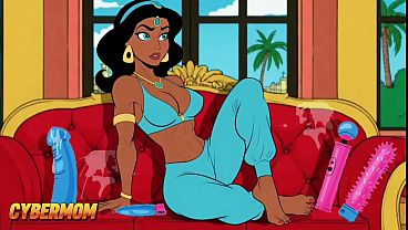 Putri Jasmine Punya Kontol Gede Tumbuh Di Sela Pahanya. Dongeng Arab Kartun Buat Dewasa.