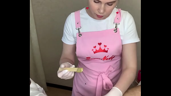 Cara Bikin Kontol Mulus Bareng Mami Rusia Paling Panas, Sugarnadya Nunjukin Trik Waxing Bikini Dalam