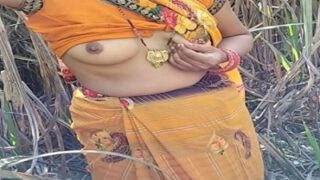 Ibu Baru Nikah Digebuk Kenceng Sama Kuli Di Sawah.