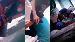 Ngintip Bocah Smp Lagi Enak-enakan, Remas Payudara Sampe Nyepong.