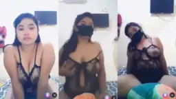 Tinna Pake Bikin Panas, Lingerie Hitam Bikin Ngiler