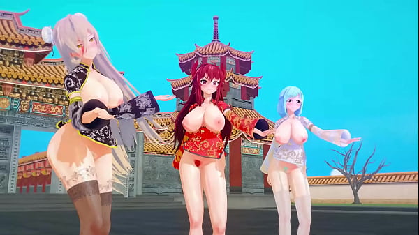 Mmd Vtuber Cina Rayakan Imlek, Goyang-goyang Hot Bikin Makin Basah 【kkvmd】 (karya 熊野ひろ)