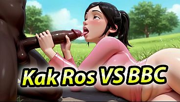 Kak Ros Digebuk Kontol Item Gede Sampe Muncrat